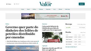 
                            4. Valor Econômico: Home