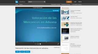 
                            6. Valoración de las mercancías en aduana. - SlideShare