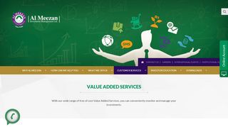 
                            3. Value Added Services - Al Meezan Investment Management Limited