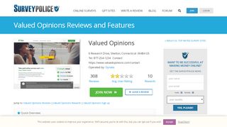 
                            6. Valued Opinions Member Reviews – Page 1 – SurveyPolice