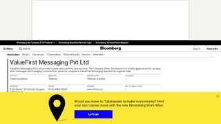 
                            7. ValueFirst Messaging Pvt Ltd - Company Profile and News ...