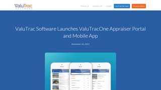 
                            3. ValuTrac Software Launches ValuTracOne Appraiser Portal and ...