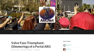 
                            5. Valve Fans Triumphant: Glimmerings of a Portal ARG – ARGNet ...