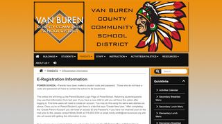 
                            5. Van Buren County CSD - E-Registration Information