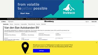 
                            5. Van den Ban Autobanden BV - Company Profile and News ...