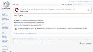 
                            2. Van Opstal - Wikipedia