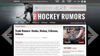 
                            7. Vancouver Canucks - Pro Hockey Rumors
