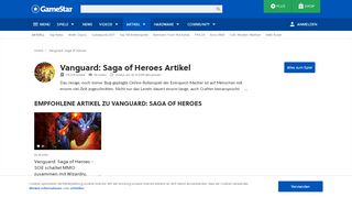 
                            1. Vanguard: Saga of Heroes Artikel - gamestar.de