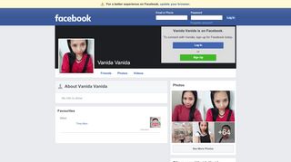 
                            5. Vanida Vanida | Facebook