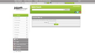 
                            3. VarietyInsight.com...Account Sign Up