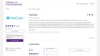 
                            9. VaxCare | Marketplace | athenahealth