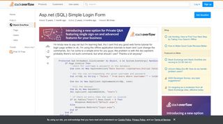 
                            5. vb.net - Asp.net (SQL) Simple Login Form - Stack Overflow