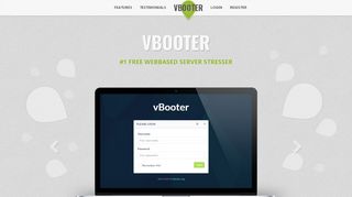 
                            7. vBooter - #1 Free Professional WebBased Server Stresser
