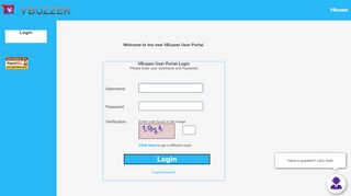 
                            1. VBuzzer | Login | User Portal