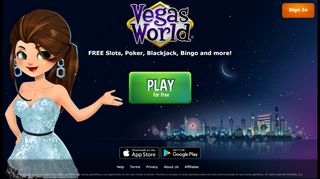 
                            6. Vegas World - Play Online Casino Games for Fun at Vegas World