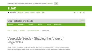 
                            3. Vegetable Seeds - agriculture.basf.com