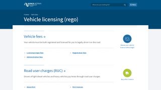 
                            7. Vehicle licensing (rego) | NZ Transport Agency