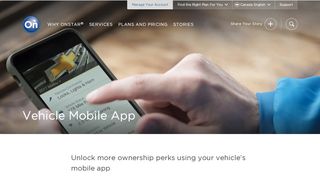 
                            2. Vehicle Mobile App - OnStar