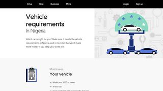 
                            6. Vehicle Requirements in Nigeria | Uber