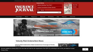 
                            9. Velocity Risk Underwriters Archives - Insurance Journal