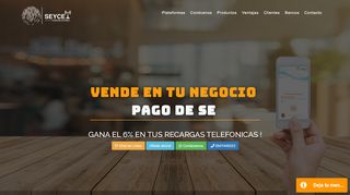 
                            8. Vende Recargas Electronicas y pago de servicios en todo Mexico