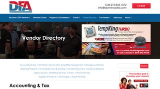 
                            9. Vendor Directory | Dominos Franchisee Association