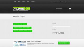 
                            8. Vendor Login - eValuation ZONE