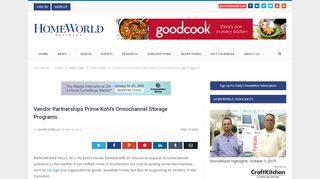 
                            7. Vendor Partnerships Prime Kohl's Omnichannel Storage Programs ...