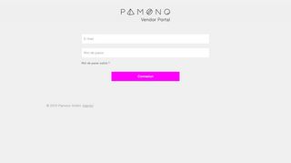 
                            1. Vendor Portal - pamono.fr