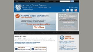 
                            8. Vendor Resources - OSC - CT State Comptroller - CT.gov