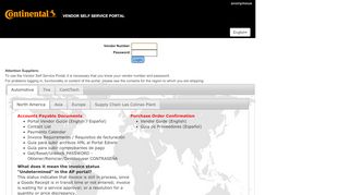 
                            11. Vendor Self Service Portal - Continental AG