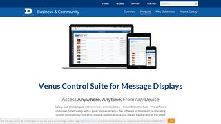
                            9. Venus Control Suite for Message Displays :: Daktronics