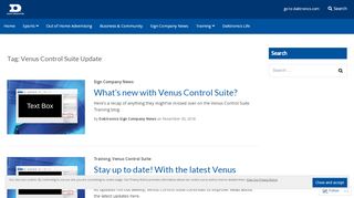 
                            3. Venus Control Suite Update – Daktronics