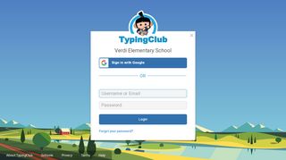 
                            3. verdi.typingclub.com - Enter Your School Code