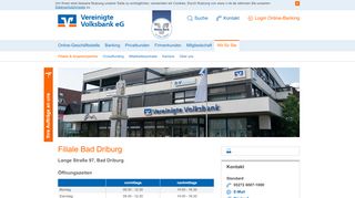 
                            1. Vereinigte Volksbank eG in Brakel Bad Driburg - v …