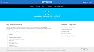 
                            4. Verfügbare Geräte bei Sky Ticket