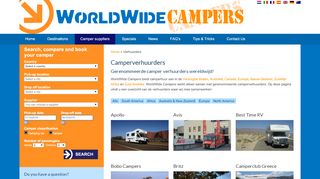 
                            6. Verhuurders Archief - WorldwideCampers.com