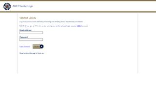 
                            2. Verifier Login - apps.arrt.org