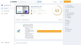 
                            7. Verifique o SEO de app.unbounce.com