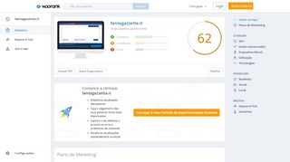 
                            6. Verifique o SEO de fantagazzetta.it - woorank.com