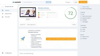 
                            7. Verifique o SEO de kincare.com.au