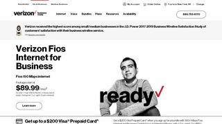 
                            3. Verizon® Fios Business Internet | Call 888-506-0371