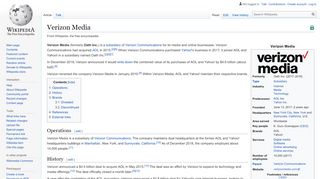 
                            7. Verizon Media - Wikipedia