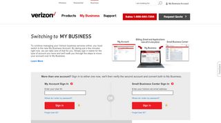 
                            1. Verizon Small Business Sign in - Register | Verizon