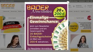 
                            10. Versandhaus BADER | Ihre Online Shoppingwelt | BADER