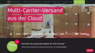 
                            11. Versandschnittstelle für Online-Händler - shipcloud.io