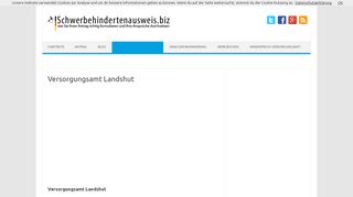 
                            4. Versorgungsamt Landshut - Schwerbehindertenausweis