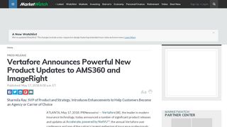 
                            9. Vertafore Announces Powerful New Product Updates to AMS360 and ...