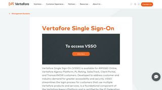 
                            4. Vertafore Single Sign-On | Vertafore