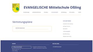 
                            7. Vertretungsplan - Evangelische Mittelschule Oßling